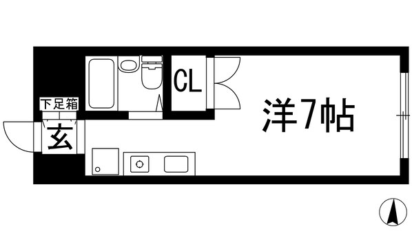 サンシャインハイツの物件間取画像